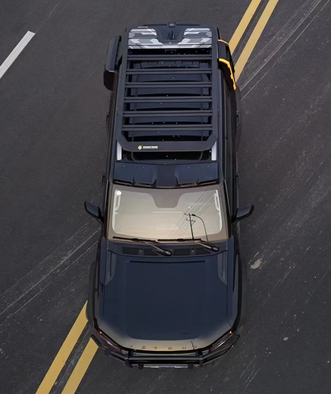 Hard-shell side tents